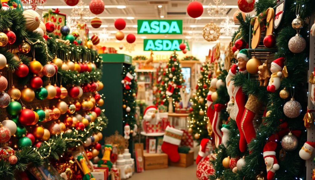 asda christmas decorations